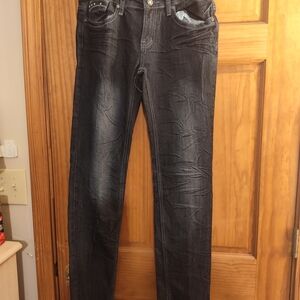 Women's Black Cropped Jeans